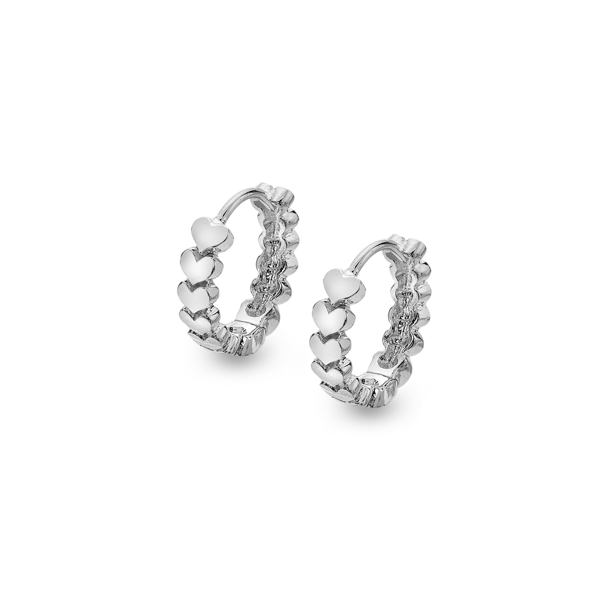 Forever and Always Huggie Hoops